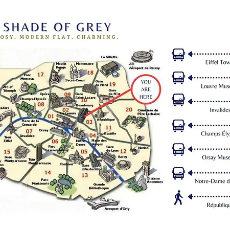 Le Shade Of Grey - Cosy - By Mon Petit Fare * Parigi